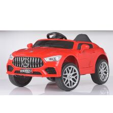 Дитячий електромобіль Машина BAMBI M 4823EBLR-3 Mercedes 4WD на колесах EVA / шкіряне сидіння / червоний