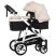 Коляска універсальна CARRELLO Fortuna CRL-9001/1 Peanut Beige 2в1 c матрацом +дощовик