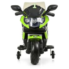 Дитячий електромобіль мотоцикл Bambi M 3582EL-5 чорно-зелений **