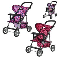 Прогулянкова Коляска для ляльки залізна Melogo 9366 T/018**