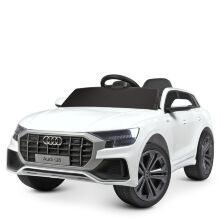 Дитячий одномісний електромобіль Легковий автомобіль Audi M 4528EBLR-1 ліцензійний / колір білий **