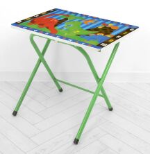 Дитячий столик зі стільчиком Bambi A19-DINO3 Динозавр складаний**