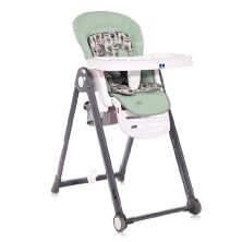 Стільчик для годування Lorelli (Bertoni) Party Frosty Green Leather Зелений. Дитячий стілець для годування