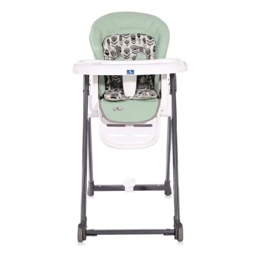 Стільчик для годування Lorelli (Bertoni) Party Frosty Green Leather Зелений. Дитячий стілець для годування