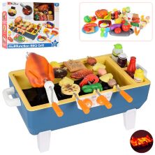 Дитячий ігровий набір Мангал Барбекю 35955 з продуктами і шампурами. Є Світлові та Звукові ефекти**