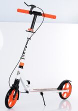 Дитячий підлітковий двоколісний складаний самокат iTrike SR 2-049-1-WOR алюмінієвий / ПУ колесах / оранж**