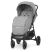 Коляска дитяча прогулянкова EL CAMINO OPTIMA ME 1083 Mirage Gray з дощовиком і москітною сіткою /ЛОН сіра