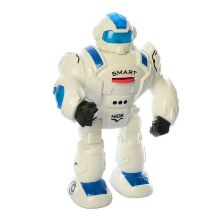 Інтерактивний Робот 36см на р/к 27115 на батарейці / На радіокеруванні. Звук Світло. Стріляє дисками