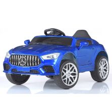 Дитячий електромобіль Машина BAMBI M 4823EBLRS-4 Mercedes 4WD на колесах EVA / шкіра / синій фарбований