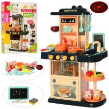 Дитячий ігровий набір інтерактивна кухня велика LIMO TOY 889-179 плита мийка духовка посуд