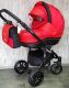 Коляска дитяча класична універсальна 2 в 1 MACAN Red червона
