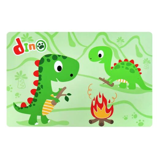 Дитячий пластиковий столик з двома стільчиками Bambi ETZY-13 бежево-коричневий