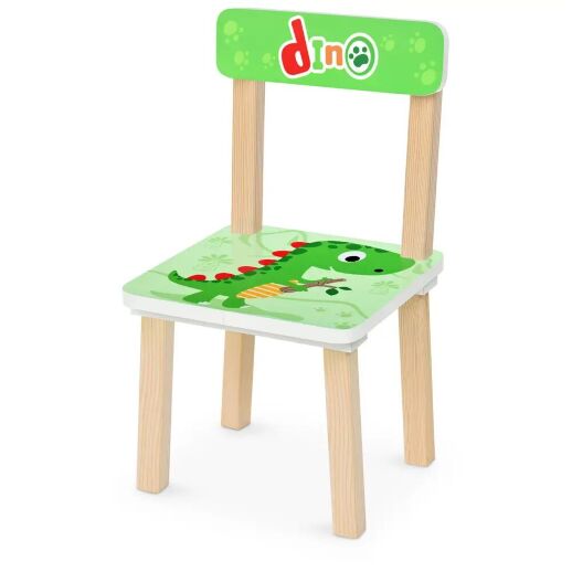 Дитячий пластиковий столик з двома стільчиками Bambi ETZY-13 бежево-коричневий