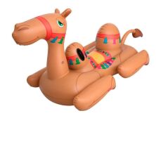 Надувний пліт для катання Bestway 41125 «Верблюд» Матрац для плавання 221 х 132 см**