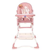 Стільчик для годування Lorelli (Bertoni) BonBon White Fruits Білий "Фрукти". Дитячий стілець для годування