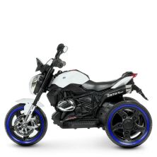 Дитячий електромобіль мотоцикл трицикл Bambi Racer М 4534-1 на акумуляторі з MP3 / білий**