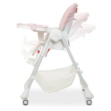 Стільчик для годування BAMBI M 3822 Baby Pink екокожа рожевий **