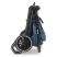 Коляска дитяча прогулянкова EL CAMINO OPTIMA ME 1083 Navy Blue з дощовиком і москітною сіткою /ЛОН блакитна