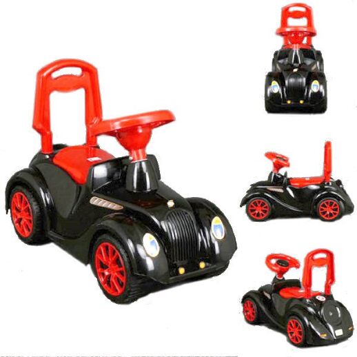 Каталка-толокар Ретро 900 Оріон, чорна