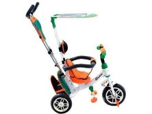 Велосипед дитячий триколісний Azimut BC-15 An Safari Єва колеса (білий)