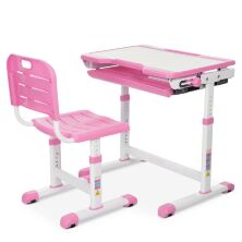 Багатофункціональна дитяча парта регульована Bambi M 3230(2)-8 рожева**