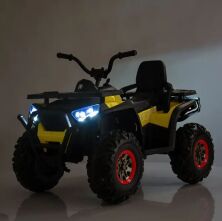 Дитячий одномісний електромобіль квадроцикл Bambi M 4081EBLR-2-6 пультом управління / колір чорно-жовтий**