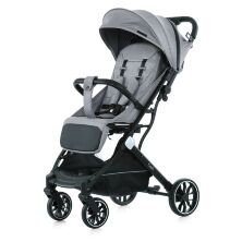 Дитяча алюмінієва прогулянкова коляска M 5727-1 FLASH Silver Gray