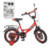 Велосипед дитячий двоколісний PROFI Original boy Y1446-1 колеса 14 дюймів червоний**