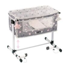 Манеж-ліжечко для ляльки Cuevas De 51224 SKY 50 на 34см подушка підвіски