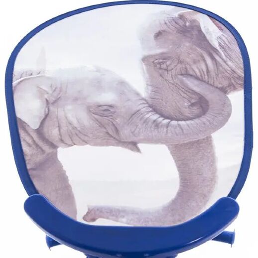 Велосипед дитячий триколісний Azimut BC-15 An Safari Єва колеса (блакитний)