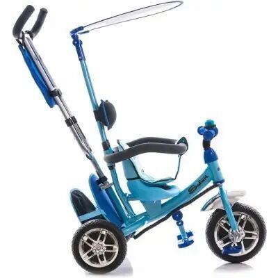 Велосипед дитячий триколісний Azimut BC-15 An Safari Єва колеса (блакитний)