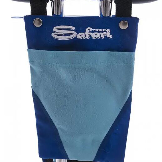 Велосипед дитячий триколісний Azimut BC-15 An Safari Єва колеса (блакитний)