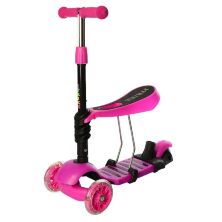 Самокат дитячий 5 в 1 iTrike JR 3-026-P MAXI рожевий**