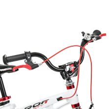 Велосипед дитячий двоколісний PROFI LMG18202 Infinity 18 дюймів біло-червоний
