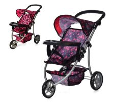Прогулянкова Коляска для ляльки залізна Melogo 9377 B-T**
