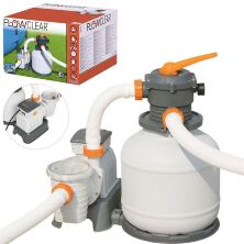 Фильтр-насос песочный BESTWAY 58499 для бассейнов / производительность 7751л/час**