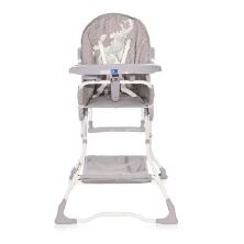 Стільчик для годування Lorelli (Bertoni) BonBon Grey Fun Сірий "Слоненя". Дитячий стілець для годування