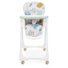 Дитячий складаний стільчик для годування BAMBI M 5673-12 чохол екошкіра/блакитний