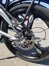 Електро велосипед F3 колеса 20 дюймів магнієва рама сірий