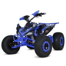Дитячий квадроцикл HB-EATV1000B-4(MP3) мотор 1000W, 4 акумулятори, до 30км/год, до 120 кг, синій