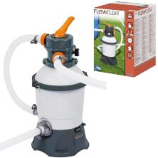 Фільтр-насос пісочний BESTWAY 58515 для басейнів / продуктивність 2006 л/год**