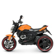 Дитячий електромобіль мотоцикл трицикл Bambi Racer М 4534-7 на акумуляторі з MP3 / помаранчевий**