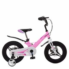 Велосипед дитячий двоколісний PROFI Hunter LMG14232 14 дюймів рожевий