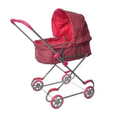 Коляска для ляльки класика Melogo 9308 W рожева