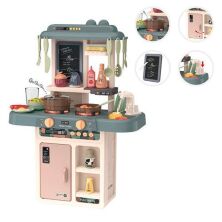 Дитячий ігровий набір інтерактивна кухня велика LIMO TOY 889-189 плита мийка духовка посуд**