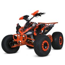 Дитячий квадроцикл HB-EATV1000B-7(MP3) мотор 1000W, 4 акумулятори, до 30км/год, до 120 кг, помаранчевий
