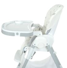 Дитячий класичний стільчик для годування BAMBI M 4507 Fluffy White білий **