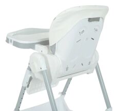 Дитячий класичний стільчик для годування BAMBI M 4507 Fluffy White білий **