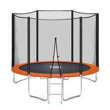 Батут Дитячий Спортивний Profi MS 2923-1 діаметр 366 см на пружинах зі сходами і сіткою**