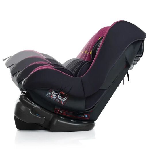 Автокрісло ME 1010 INFANT Pink Shadow дитяче,група 0+/1 (до 18 кг),сер-розов